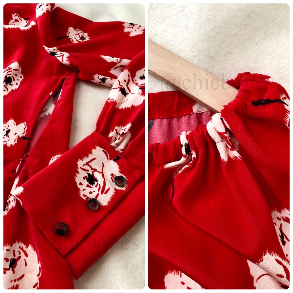 Derek Lam 10 Crosby Floral Silk Top - Picture 5 of 8